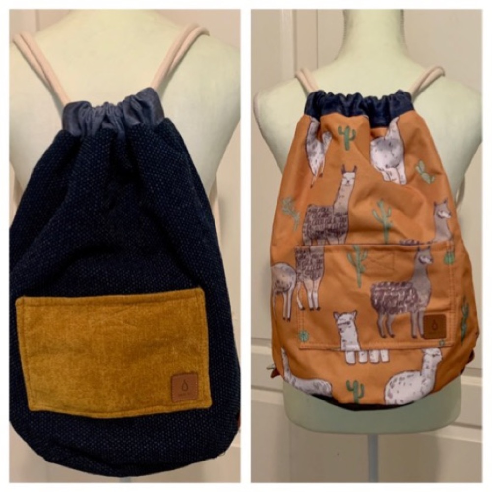 NWOT Brand New Reversible funky backpack - Picture 1 of 8